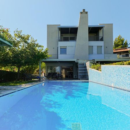 Deluxe Chrousso Pool Villa Палиурион Екстериор снимка