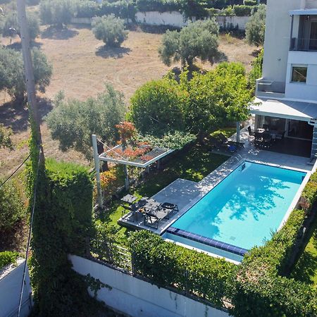 Deluxe Chrousso Pool Villa Палиурион Екстериор снимка