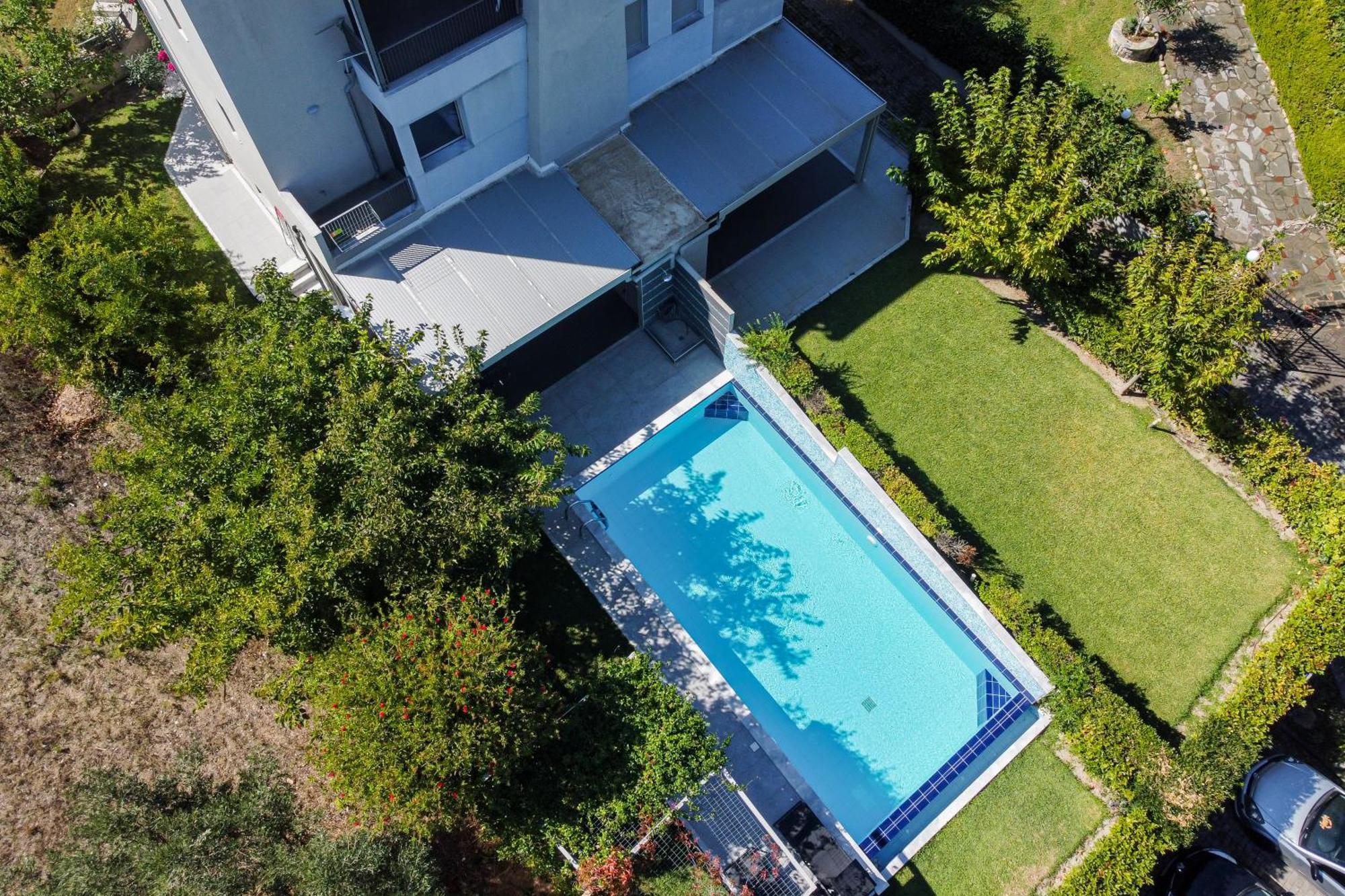 Deluxe Chrousso Pool Villa Палиурион Екстериор снимка