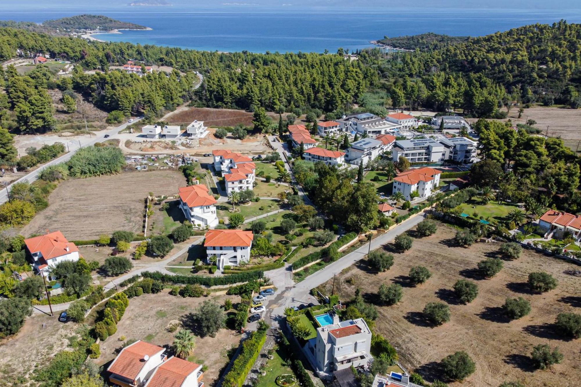 Deluxe Chrousso Pool Villa Палиурион Екстериор снимка